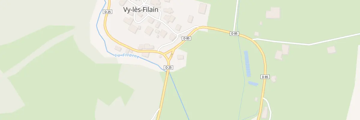 Plan du 1 Car de la Liberation à Vy-lès-Filain