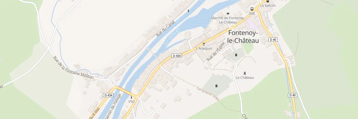 Plan du 35 Gr Grande Rue à Fontenoy-le-Château
