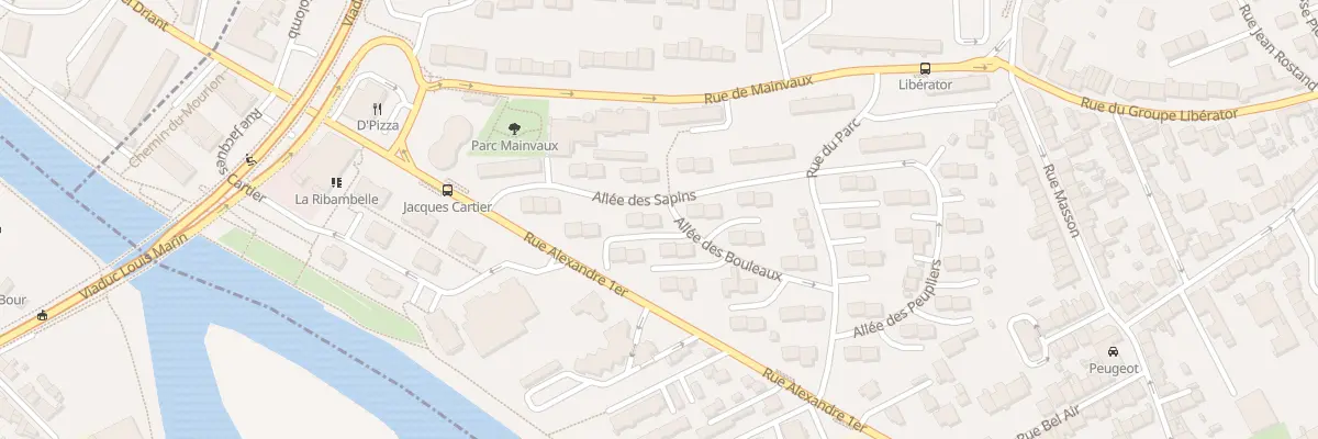 Plan du 21 All des Bouleaux à Saint-Max