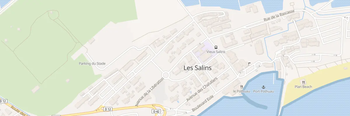 Plan du 12 Av de la Libération à Hyères