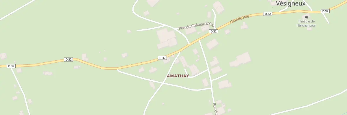 Plan du 2 Rue du Châtelet à Amathay-Vésigneux