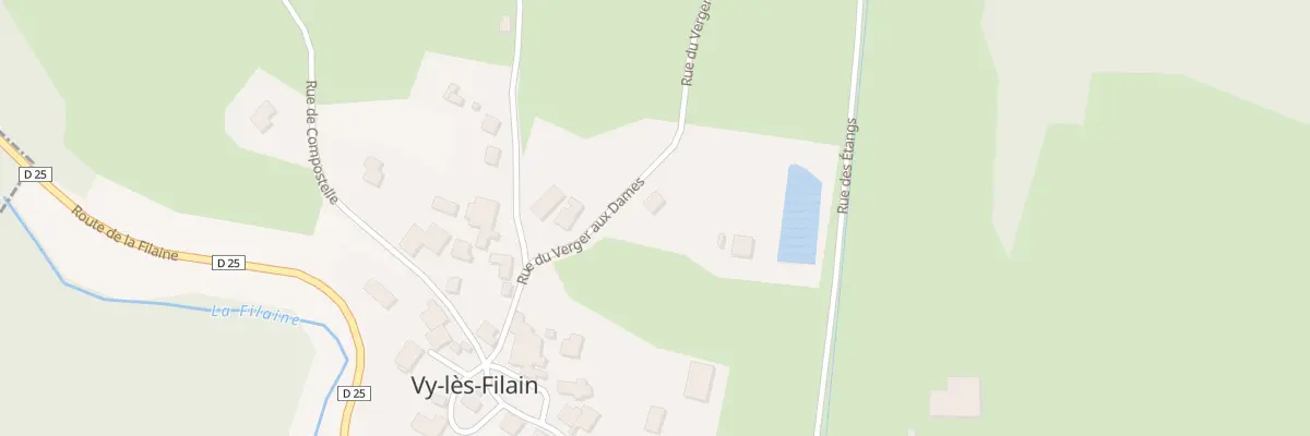 Plan du 6 Rue du Verger aux Dames à Vy-lès-Filain