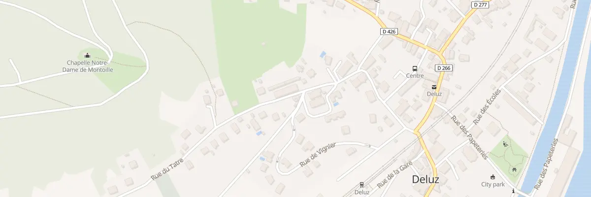 Plan du 23 Rue du Tâtre à Deluz
