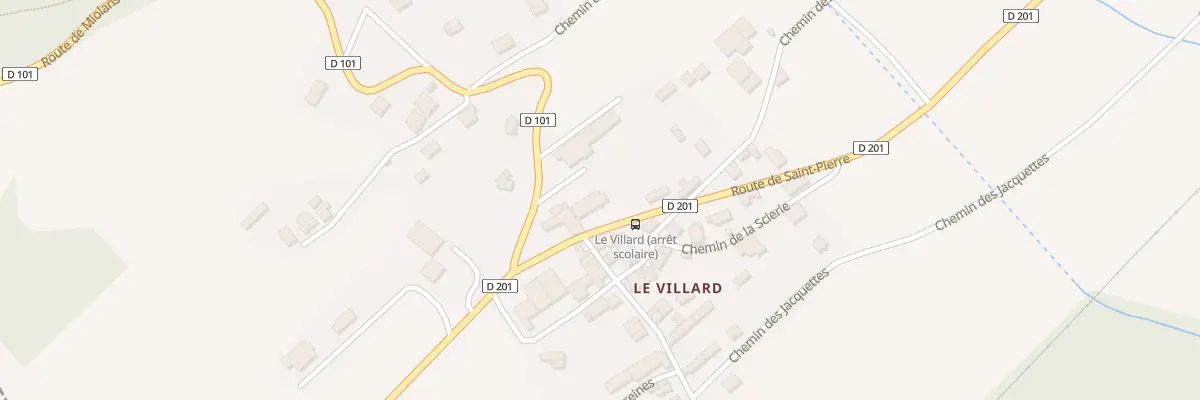 Plan du 200 Rte de Saint-pierre à Fréterive