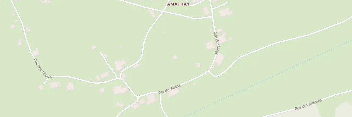 Plan du 10 Rue du Village à Amathay-Vésigneux