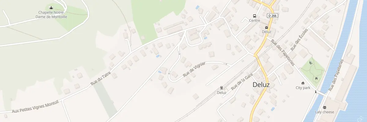 Plan du 5 A Vignier à Deluz