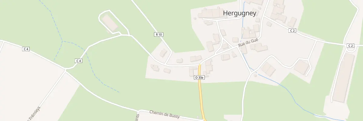 Plan du 6 Rte de Mirecourt à Hergugney
