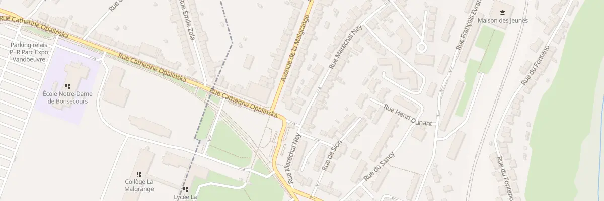 Plan du 80 Rue Marechal Ney à Jarville-la-Malgrange