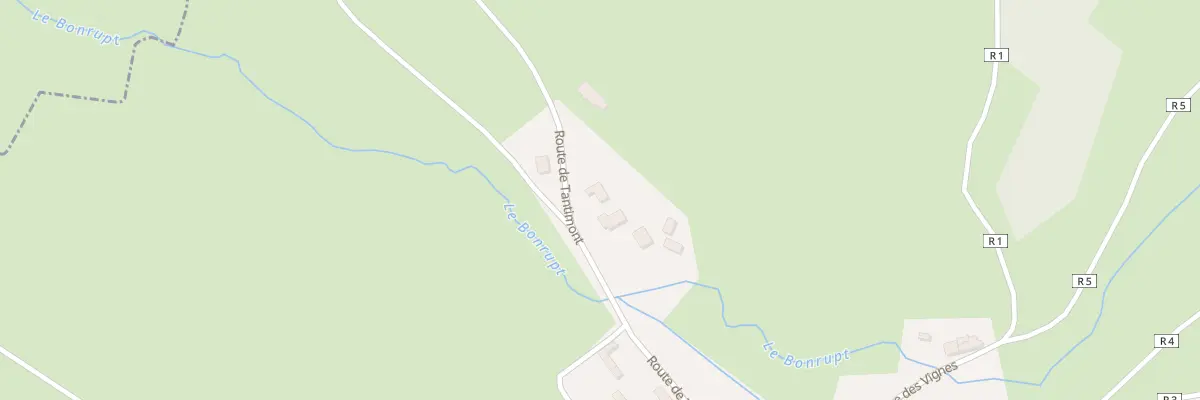 Plan du 6 La Croix à Hergugney