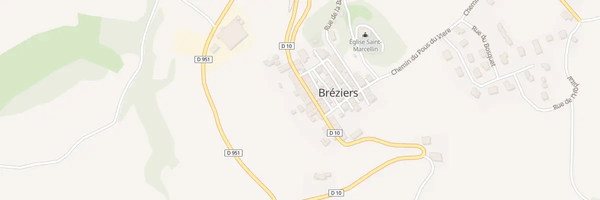 Plan du 15 Grand Rue à Bréziers