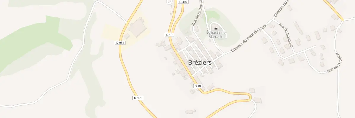 Plan du 5009 Le Village à Bréziers