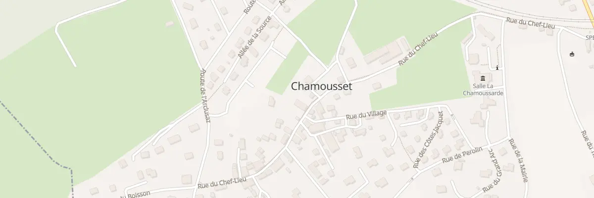 Plan du 560 Rue du Chef-lieu à Chamousset