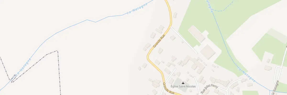 Plan du 5000F Grande Rue à Sivry