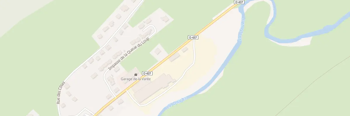 Plan du 42 Rue de la Varée à Mouthe