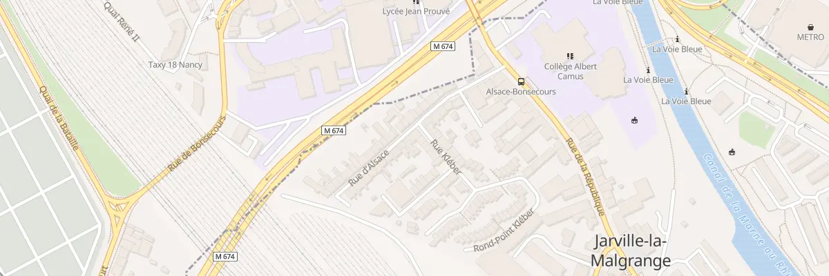 Plan du 19 Rue d’Alsace à Jarville-la-Malgrange