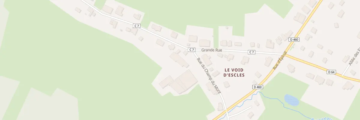 Plan du 9 Rue Grande Rue à Escles