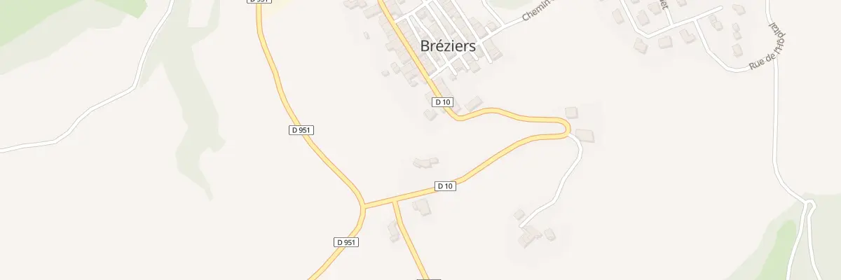 Plan du 5150 Sous le Village à Bréziers