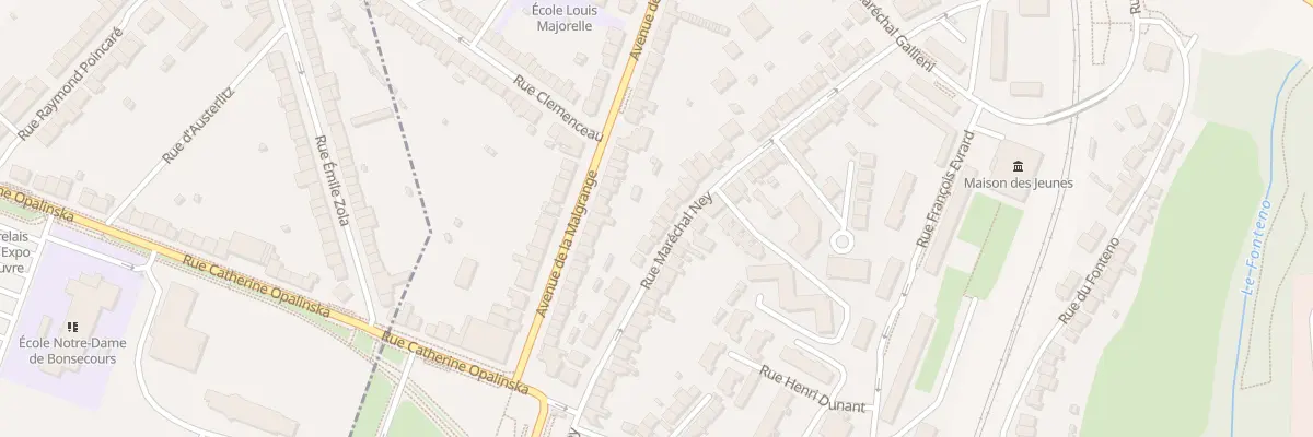 Plan du 62 Rue Marechal Ney à Jarville-la-Malgrange