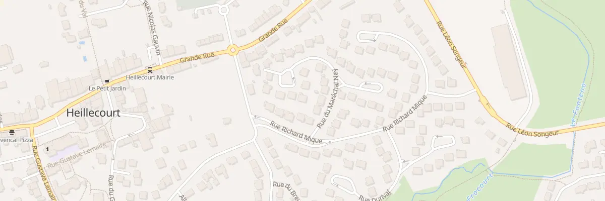 Plan du 15 Rue du Maréchal Ney à Heillecourt