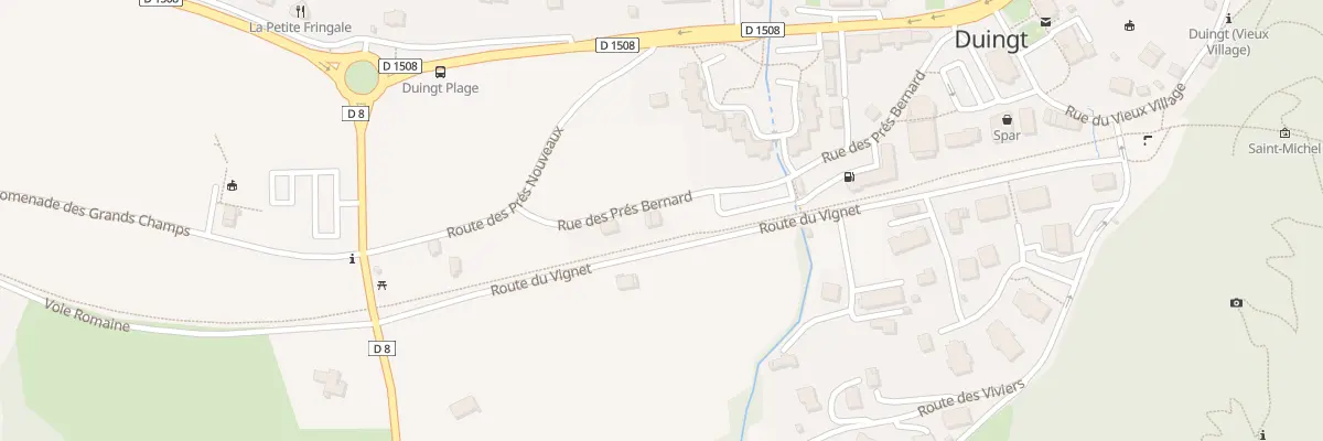 Plan du 281 Rue des Pres Bernard à Duingt