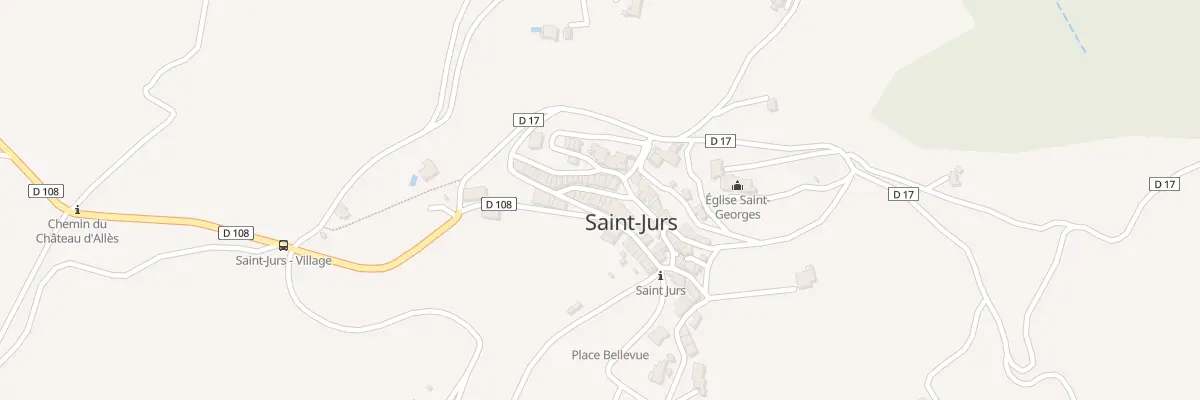 Plan du 5067 Le Village à Saint-Jurs