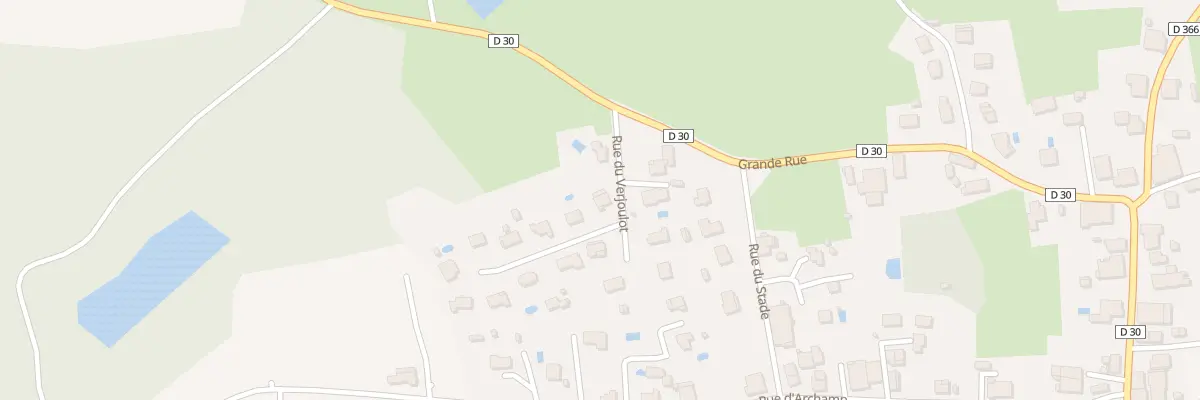 Plan du 2 Rue du Verjoulot à Pouligney-Lusans