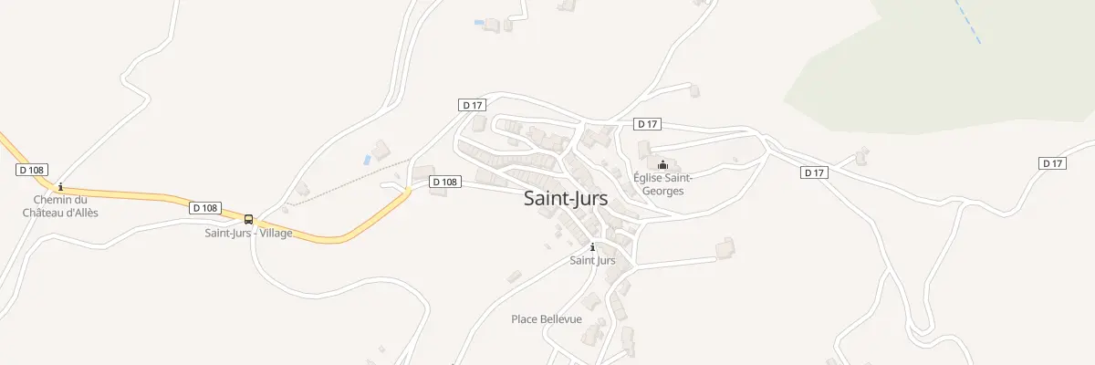 Plan du 5065A Le Village à Saint-Jurs