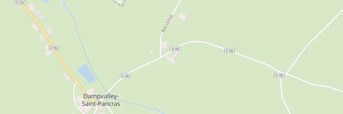 Plan du 1 Rte de Cuve à Dampvalley-Saint-Pancras