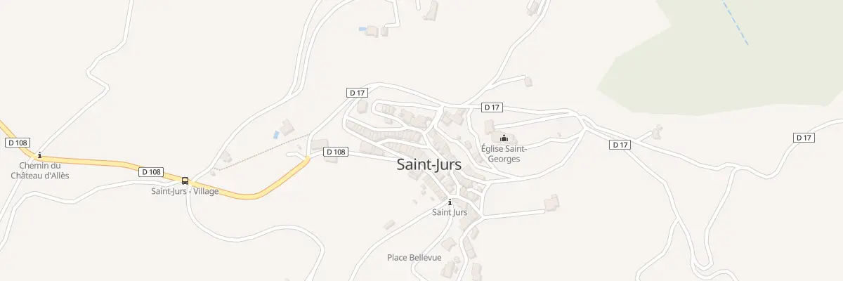 Plan du 7015 Le Village à Saint-Jurs