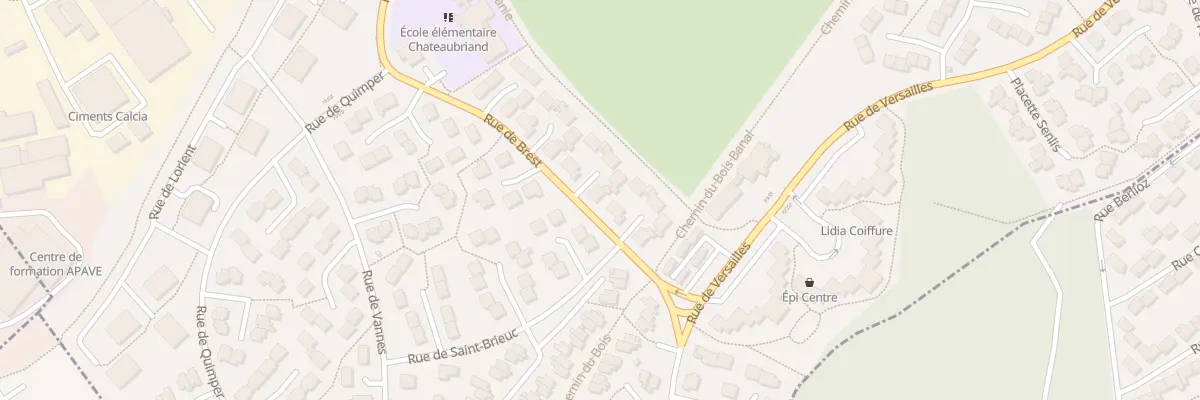Plan du 33 Rue de Brest à Heillecourt