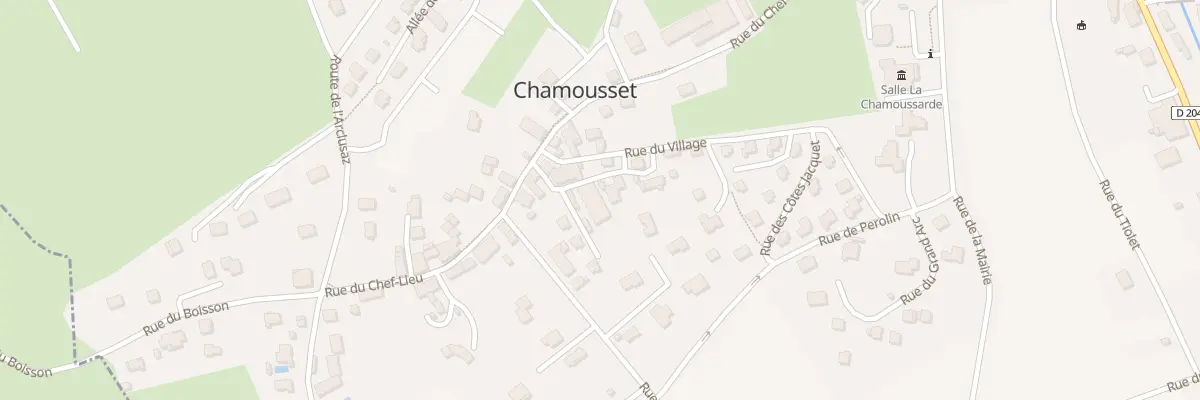 Plan du 56 Rue du Bassin à Chamousset