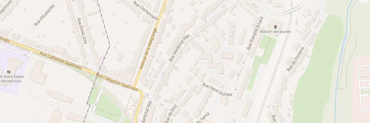 Plan du 65 Rue Marechal Ney à Jarville-la-Malgrange