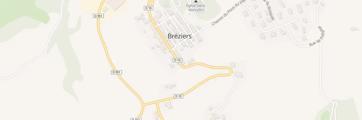 Plan du 5018 Le Village à Bréziers