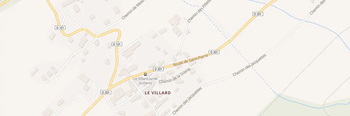 Plan du 72 Rte de Saint-pierre à Fréterive