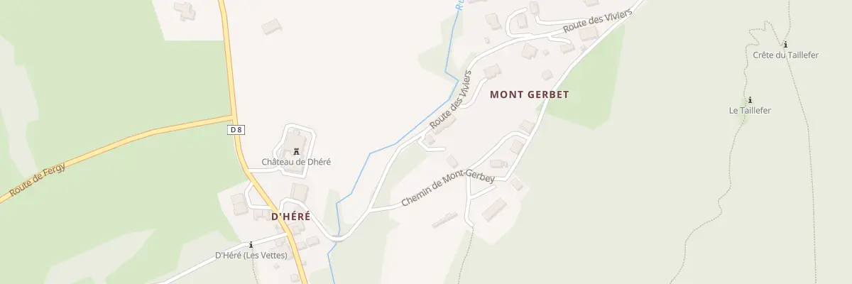 Plan du 519 Rte des Viviers à Duingt