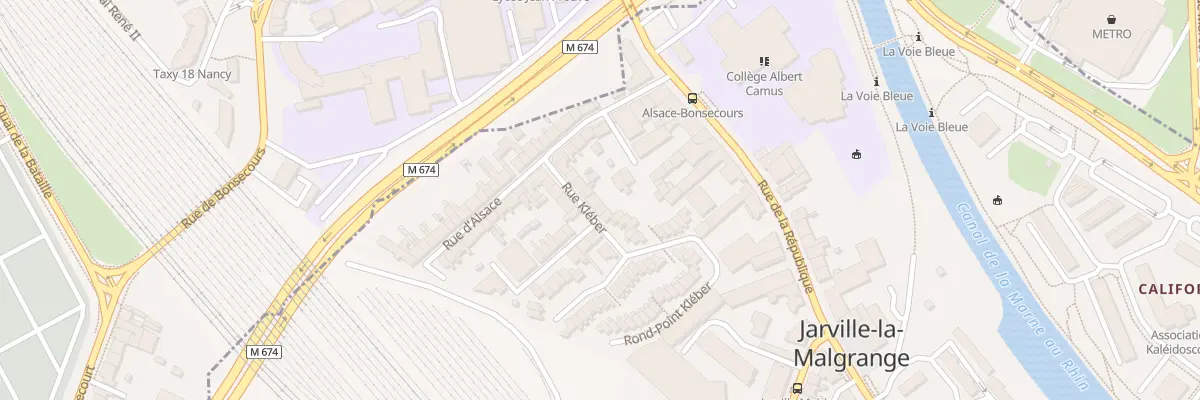 Plan du 9 Rue Kléber à Jarville-la-Malgrange