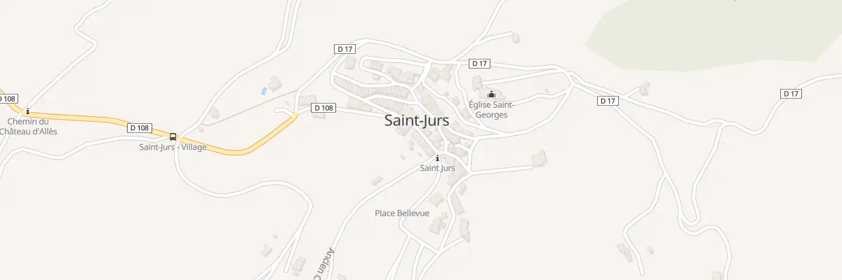 Plan du 5061 Le Village à Saint-Jurs