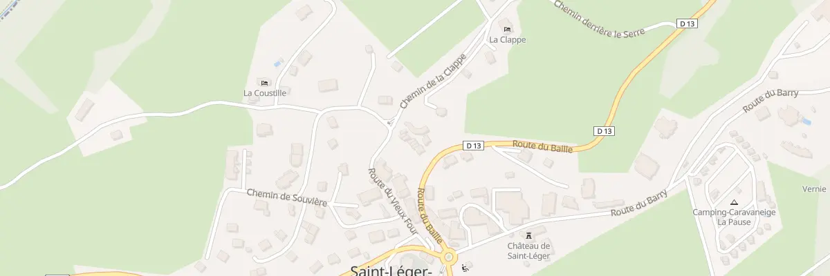 Plan du 172 Rte du Vieux Four à Saint-Léger-les-Mélèzes