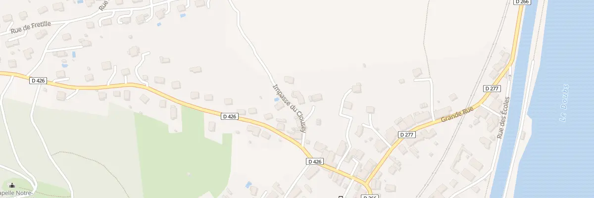 Plan du 6 Imp du Clousey à Deluz