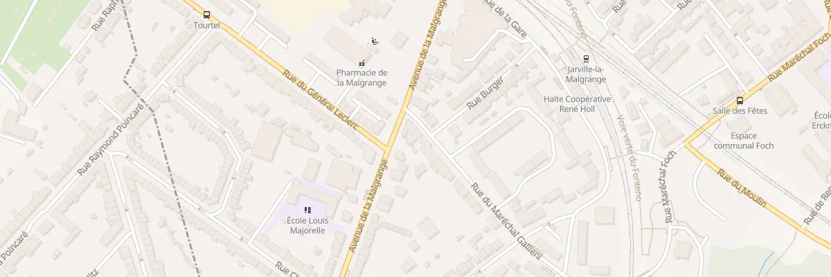 Plan du 5 Rue Gallieni à Jarville-la-Malgrange