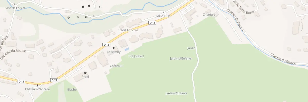 Plan du 271 Rte du Col de Manse à Ancelle