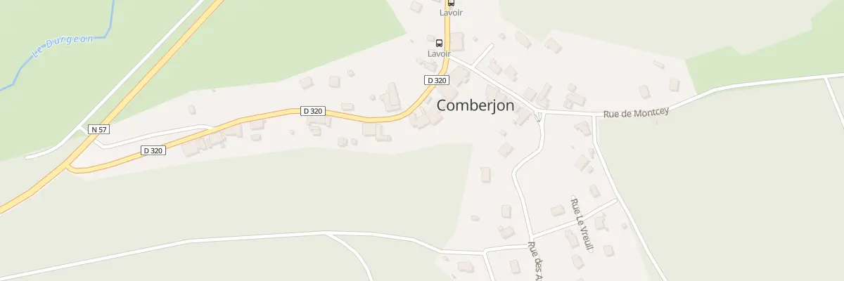 Plan du 19 Rue sous la Brosse à Comberjon
