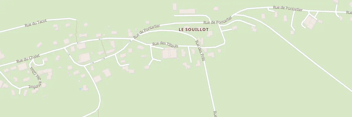 Plan du 6 Rue des Tilleuls à Chapelle-d’Huin