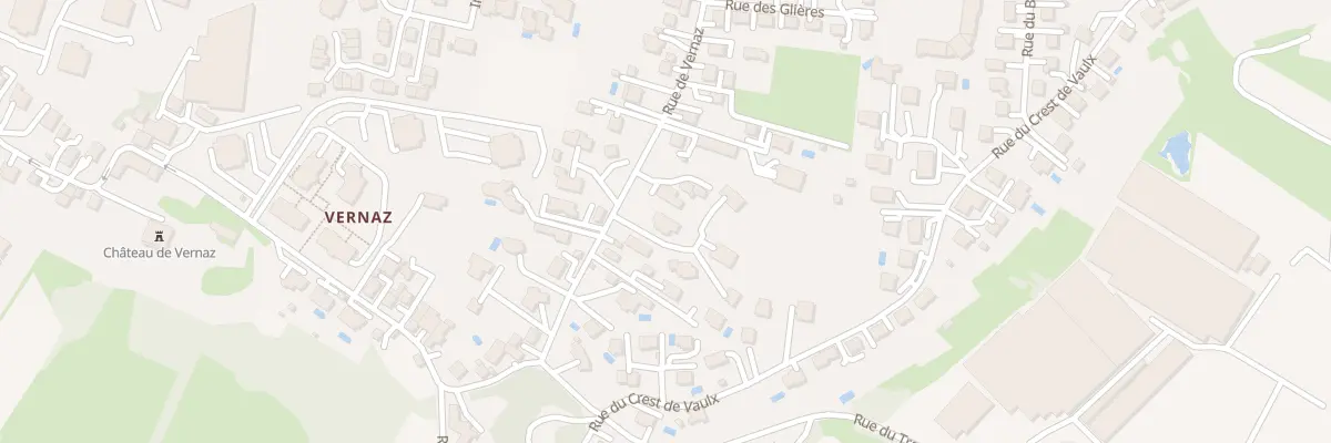 Plan du 3 All des Rivettes à Gaillard