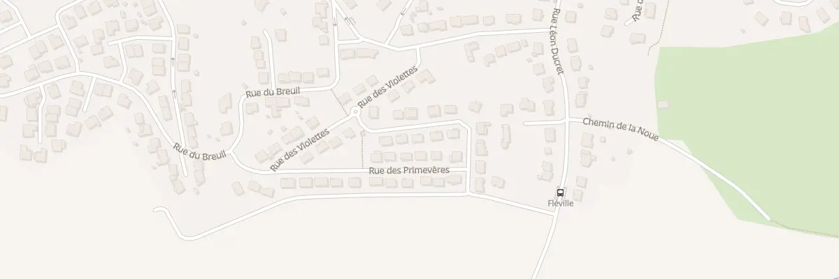 Plan du 6 Rue des Bleuets à Fléville-devant-Nancy