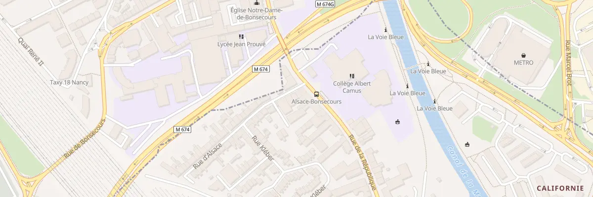 Plan du 3 Rue d’Alsace à Jarville-la-Malgrange