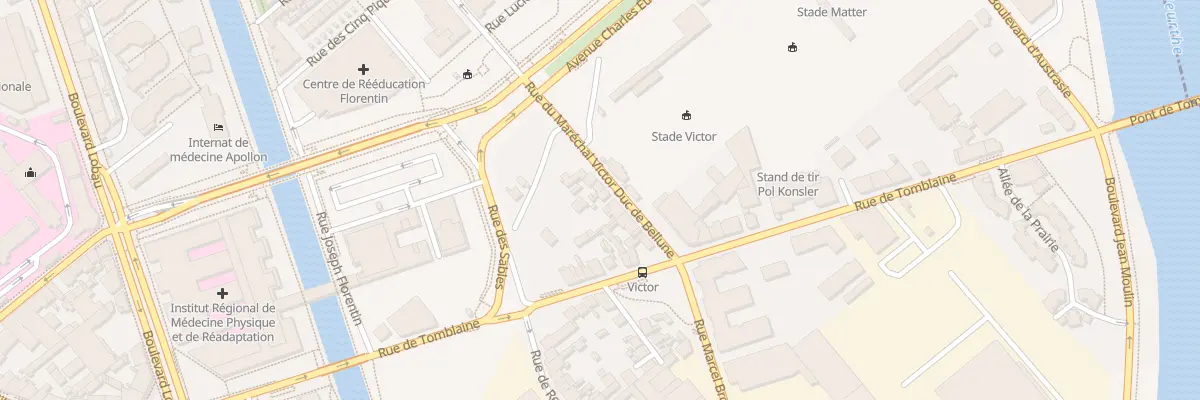 Plan du 50 Rue Mal Victor Duc de Bellune à Nancy