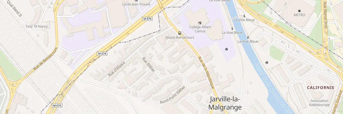 Plan du 14B Rue de la République à Jarville-la-Malgrange