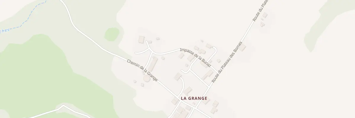 Plan du 105 Imp de la Bunaz à Arbusigny