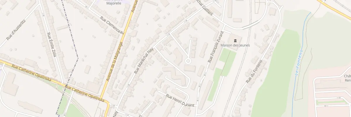 Plan du 35 Rue Marechal Ney à Jarville-la-Malgrange